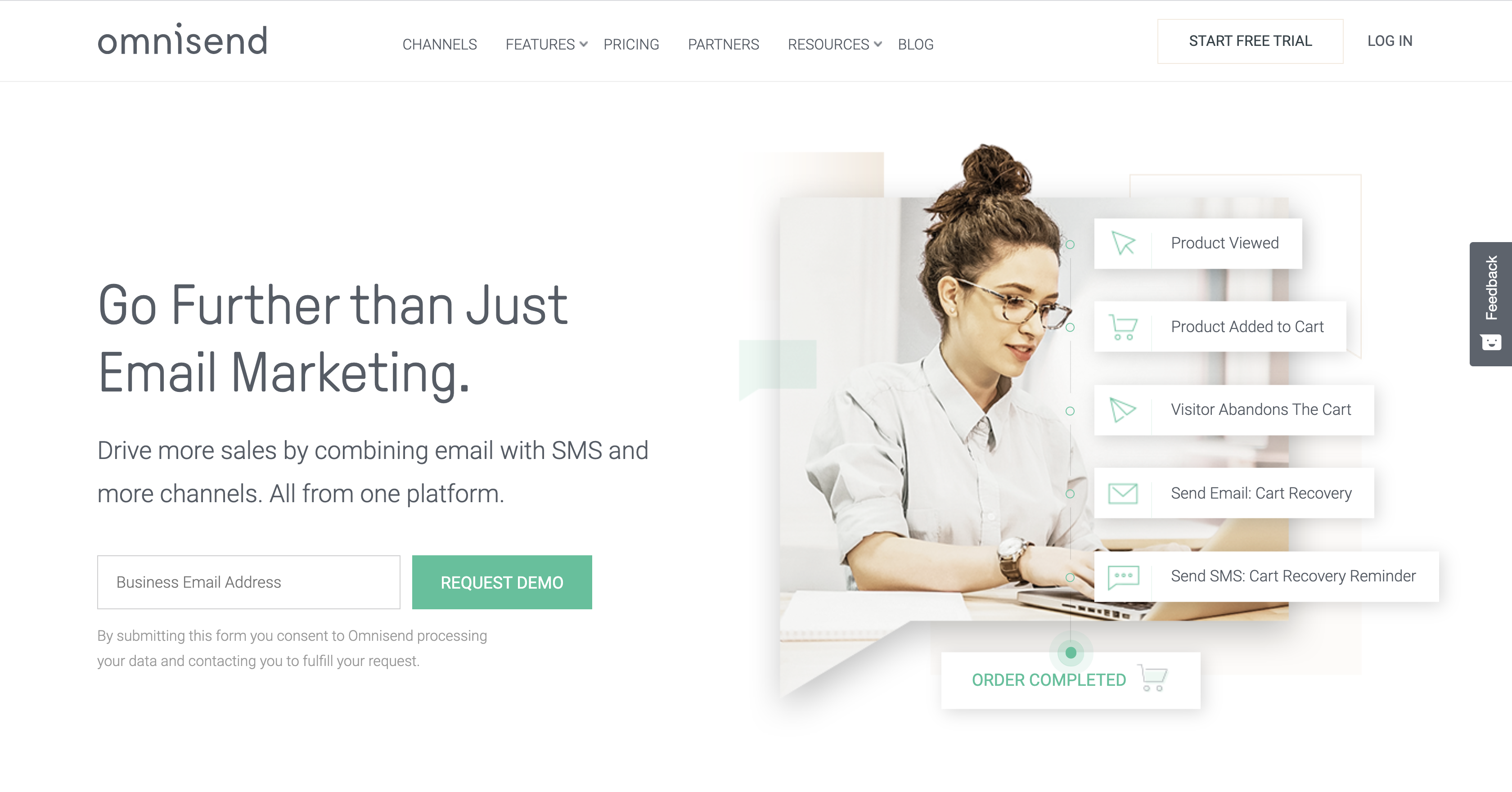 Omnisend New Landing Page