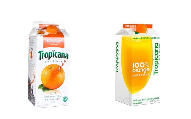 Tropicana packaging