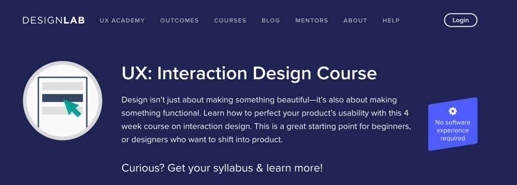 UX Courses: Design Lab
