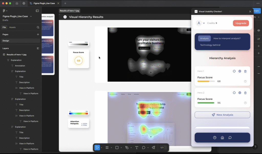 How to Use the Attention Insight Visual Usability Checker Plugin