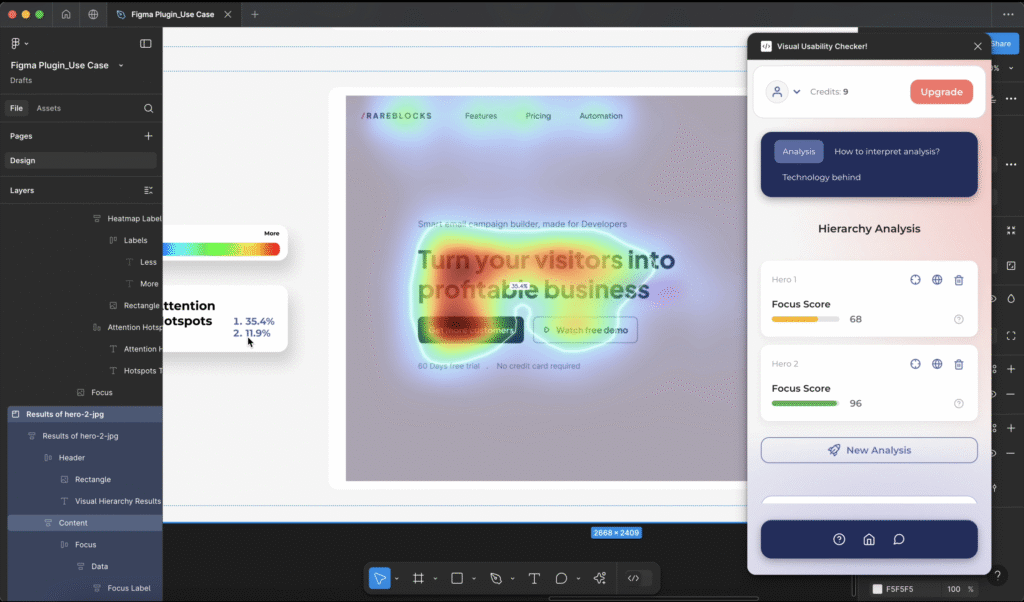 How to Use the Attention Insight Visual Usability Checker Plugin