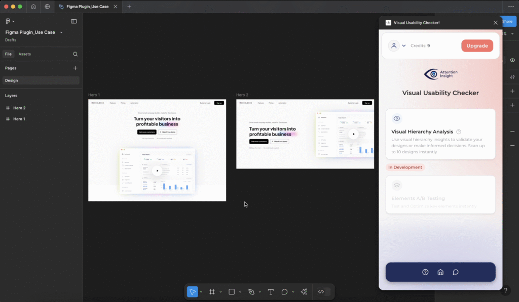 How to Use the Attention Insight Visual Usability Checker Plugin
