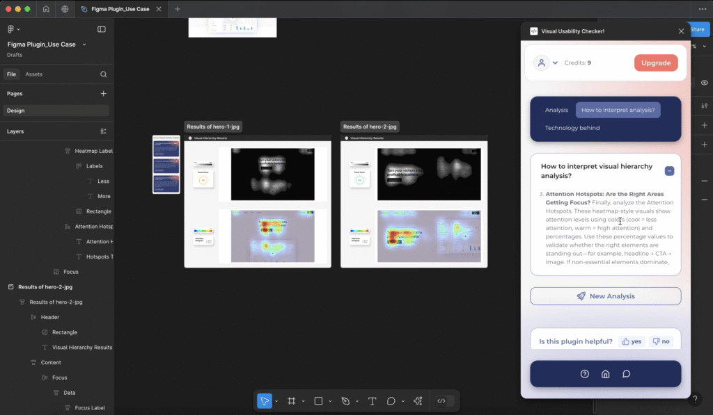 How to Use the Attention Insight Visual Usability Checker Plugin