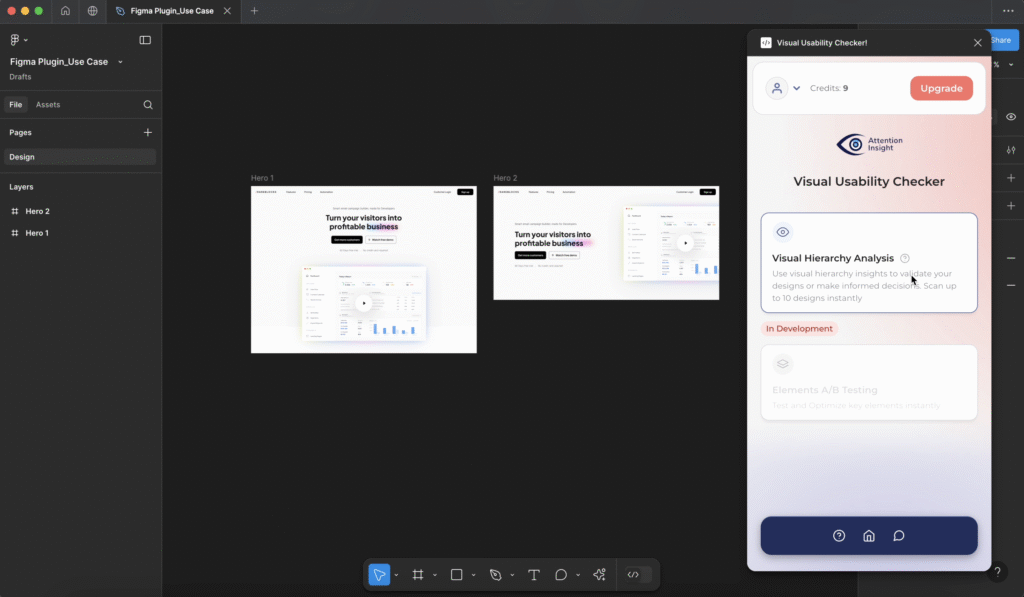 How to Use the Attention Insight Visual Usability Checker Plugin